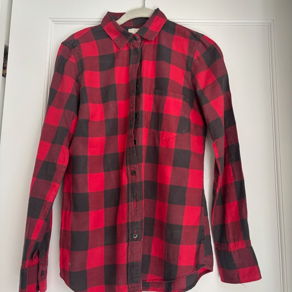 Classic J Crew Flannel Shirts